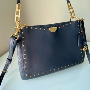 💕 Coach Dreamer Shoulder Bag with Rivets 💕